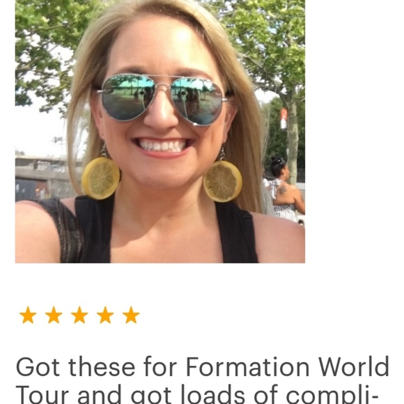 Lemonade Lemon Slices Earrings *No Offer accepted! - Picture 8 of 8